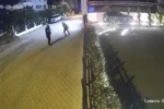 Lüks aracı böyle kundakladılar 