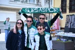 Maç için Eskişehir’e gelen Bursaspor taraftarı, kentin turistik yerlerine akın etti 
