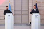 Macron: "Ukrayna’ya asker göndermek için resmen taahhütte bulunan 26 ülke var"