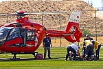 Malatya’da ambulans helikopter 87 yaşındaki hasta için havalandı 