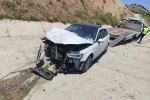 Malatya’da iki aracın çarpıştığı kaza kamerada: 4 yaralı 