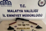 Malatya’da ruhsatsız silah operasyonu: 2 gözaltı