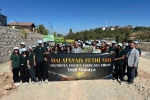 Malatya’nın Fethi’nin 924. yılında bin 101 fidan toprakla buluştu 
