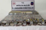 Manavgat’ta 5 bin paket kaçak sigara ele geçirildi 