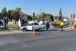 Manisa’da otomobil ile motosiklet çarpıştı: 4 yaralı 