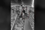 Marketteki jandarma sayesinde hayata döndü 