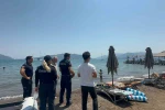 Marmaris’te sahillere sıkı denetim
