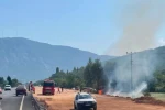 Menteşe’de otluk alanda çıkan yangın söndürüldü