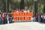 Menteşeli gençler "Bir Destandır Çanakkale" programına katıldı 
