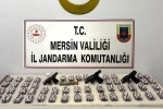 Mersin’de binlerce uyuşturucu hap ele geçirildi