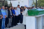 Mersin’deki işçi servisi kazasında hayatını kaybeden 4 kişiden biri toprağa verildi