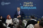 Milli Eğitim Bakanı Tekin, Erzurum’da şehit aileleri ve gazilerle buluştu, ilk iftarını öğrencilerle açtı 