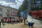 Minikler orman yangınları konusunda bilgilendirildi