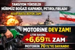 Motorine zam geldi! 70 liraya dayandı