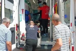Motosiklet ile otomobil çarpıştı: 1 yaralı