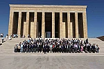 Muğla Büyükşehir, şehit yakını ve gazileri Anıtkabir’e götürdü 