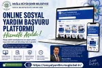 Muğla Büyükşehir sosyal yardım başvurularını dijitale taşıdı 