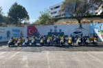 Muğla’da motosikletli kuryelere güvenli sürüş eğitimi verildi