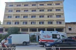 Mühürlenen otelde hurda sökümü yapan işçi yüksekten düşme sonucu yaralandı 