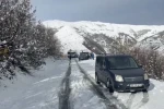 Muş’ta 14 köy yolu kapandı, 4 araç mahsur kaldı