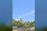 Muş’ta mezrada çıkan yangın büyümeden söndürüldü 