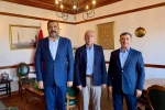 Mustafa Fidan ve Engin Yeşil’den Mehmet Mehdi Eker’e Ziyaret