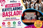 Nazilli Belediyesi, çocuk korosu yeni yeteneklerini bekliyor