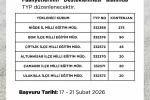 Niğde’de okullara 470 kişilik TYP alımı yapılacak