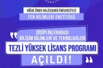NÖHÜ’de disiplinler arası tezli yüksek lisans programı başladı 