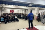 Öğrenciler afetler ve yangınlarla ilgili bilinçlendirildi 