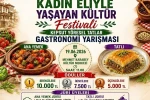 Önce tatlar, sonra yöresel kıyafetler yarışacak 