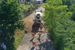 Ordu’nun kırsal mahallelerinde beton yol çalışmaları 