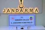 Osmaniye’de jandarmadan patlayıcı ve silah operasyonu