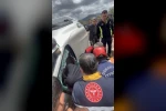 Osmaniye’de kontrolden çıkan pikap yan yattı: 2 yaralı 