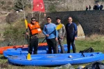 Osmaniye’de yağış sonrası Sabun Çayı’nda rafting heyecanı 