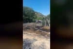 Otluk alandaki yangın ormana sıçramadan söndürüldü