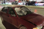 Otomobil ile motosiklet çarpıştı:1 yaralı 