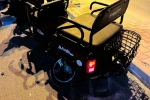 Otomobil ile üç tekerlekli motosiklet çarpıştı: 2 yaralı