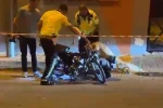 Otomobille çarpışan motosiklet sürücüsü hayatını kaybetti 