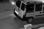 Otomobillerin lastiklerine zarar veren şahıs kameralara yakalandı 