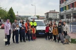 Özel eğitim öğrencilerine unutulmaz şehir turu 