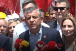 Özgür Özel: "Son kuruş ödenene, haklarını alana kadar madencilerin arkasındayız" 