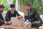 Patrik Bartholomeos, Bodrum Belediyesini ziyaret etti