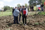 Pazarlar’da atıl durumdaki hazine arazisi tarıma kazandırıldı 