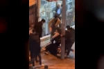 Pendik’te darp anları kameraya yansıdı: 4 saldırgan 1 kişiyi hedef aldı 