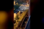 Polis Özel Harekat ekiplerini görünce elindeki silahı bırakıp teslim oldu