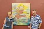 Ressam Şule Dincel, UPSD yaz sergisi ile dönüş yaptı