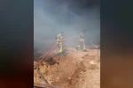 Reyhanlı’da samanlık yangını 