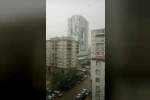Sağanak ve fırtına Bossan Hastanesine büyük zarar verdi 