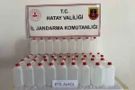 Samandağ’da 200 litre etil alkol ele geçirildi